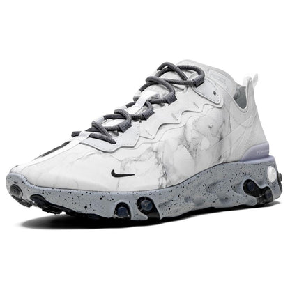 Kendrick Lamar x React Element 55 'Pure Platinum' — UK 3 | EU 35.5 | US 3.5 — Top View