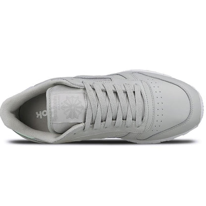 Reebok Classic Leather Iridescent Skull Grey-White — UK 2.5 | EU 34 | US 3.5 — Side View