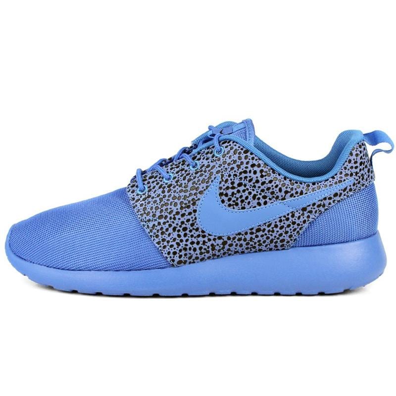 Nike Roshe Run Premium Safari (Blitz Blue) — UK 3 | EU 35.5 | US 3.5 — Front View