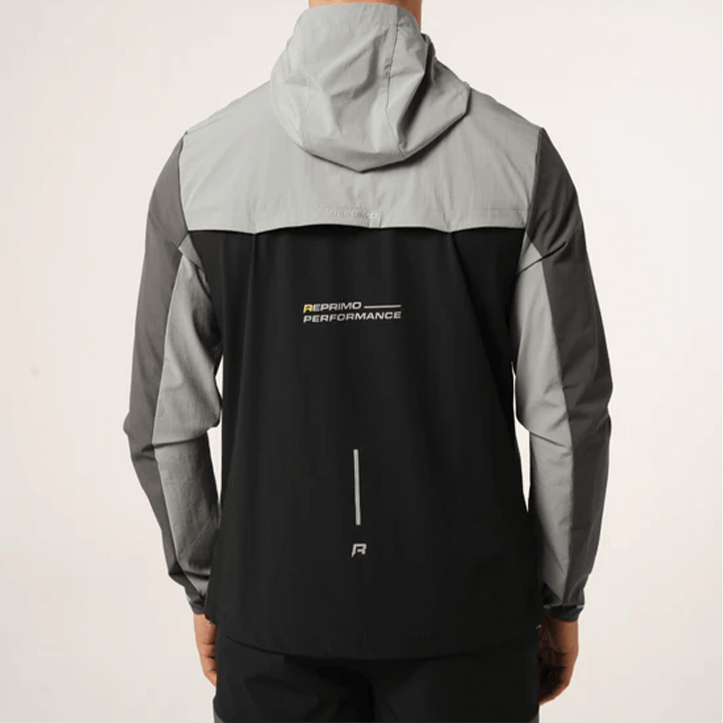 Reprimo RP Flight Windbreaker Jacket 'Black Neon' — XXS — Side View