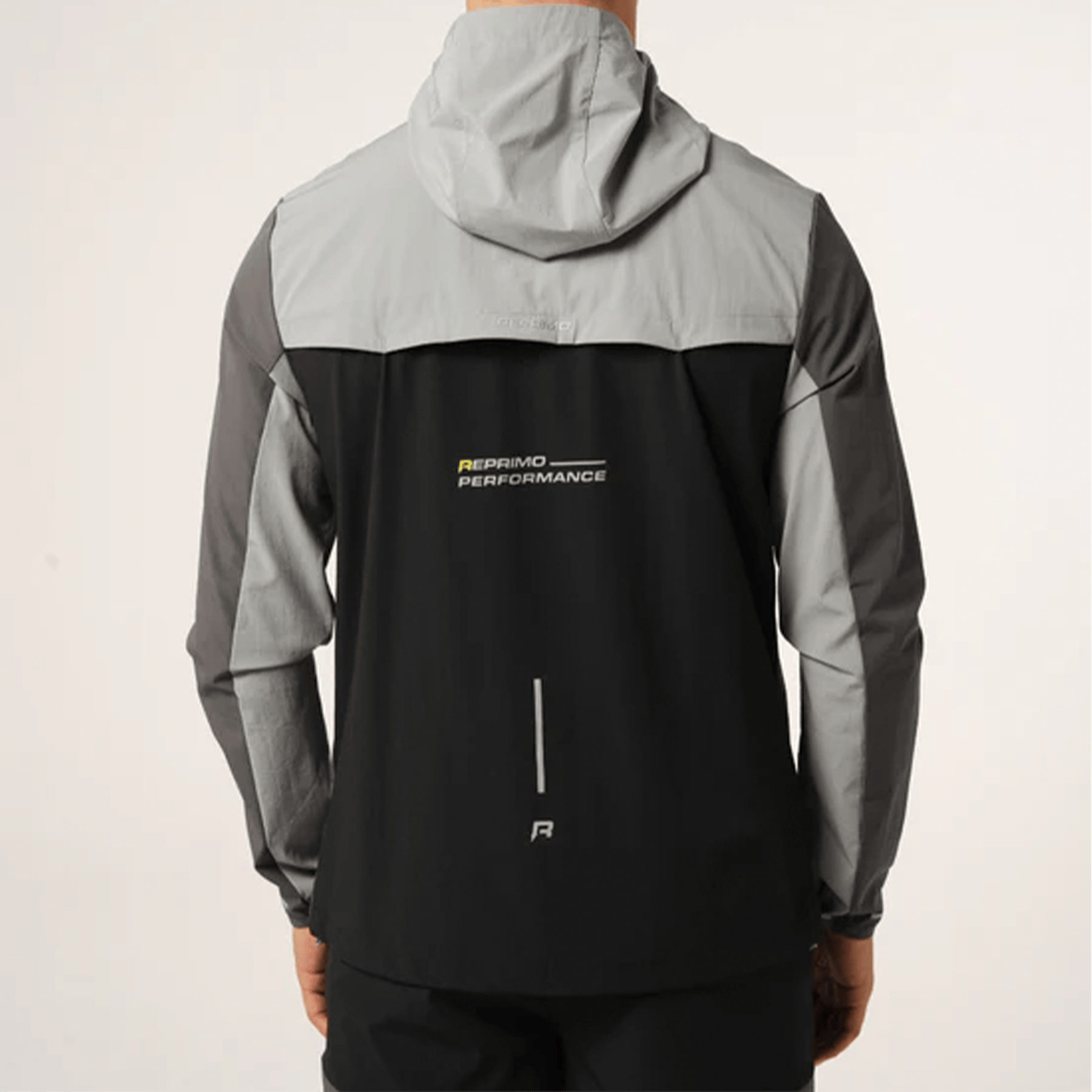 Reprimo RP Flight Windbreaker Jacket 'Black Neon' — XXS — Side View