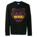 Kenzo Embroidered Tiger Sweatshirt "Black" — XXS — Front View