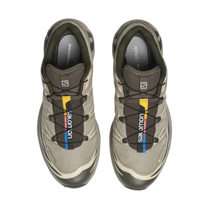 Salomon XT-6 GORE-TEX 'Vintage Khaki' — UK 1 — Back View