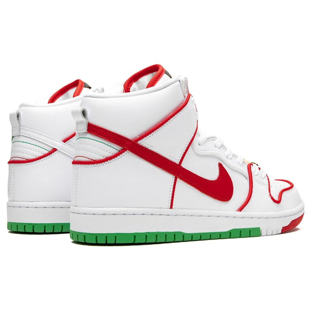 Paul Rodriguez x Dunk High Premium SB 'Boxing' — UK 3 | EU 35.5 | US 3.5 — Back View