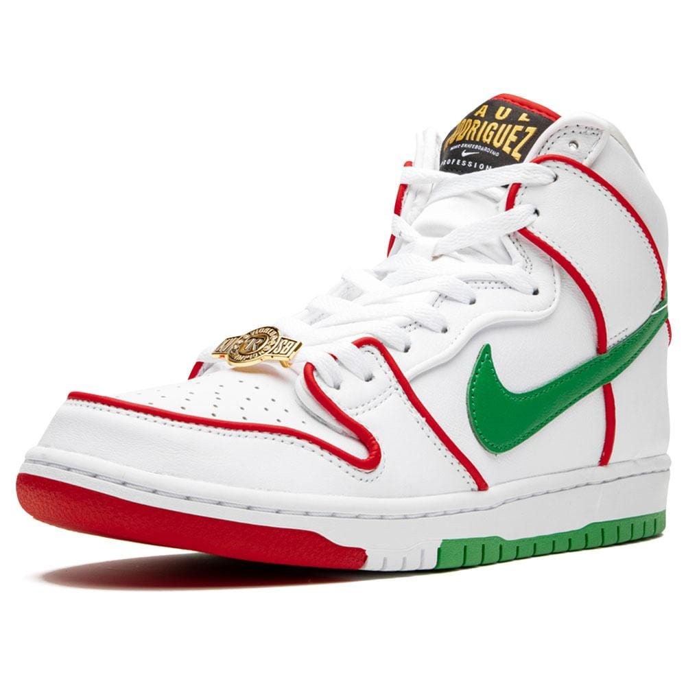 Paul Rodriguez x Dunk High Premium SB 'Boxing' — UK 3 | EU 35.5 | US 3.5 — Top View