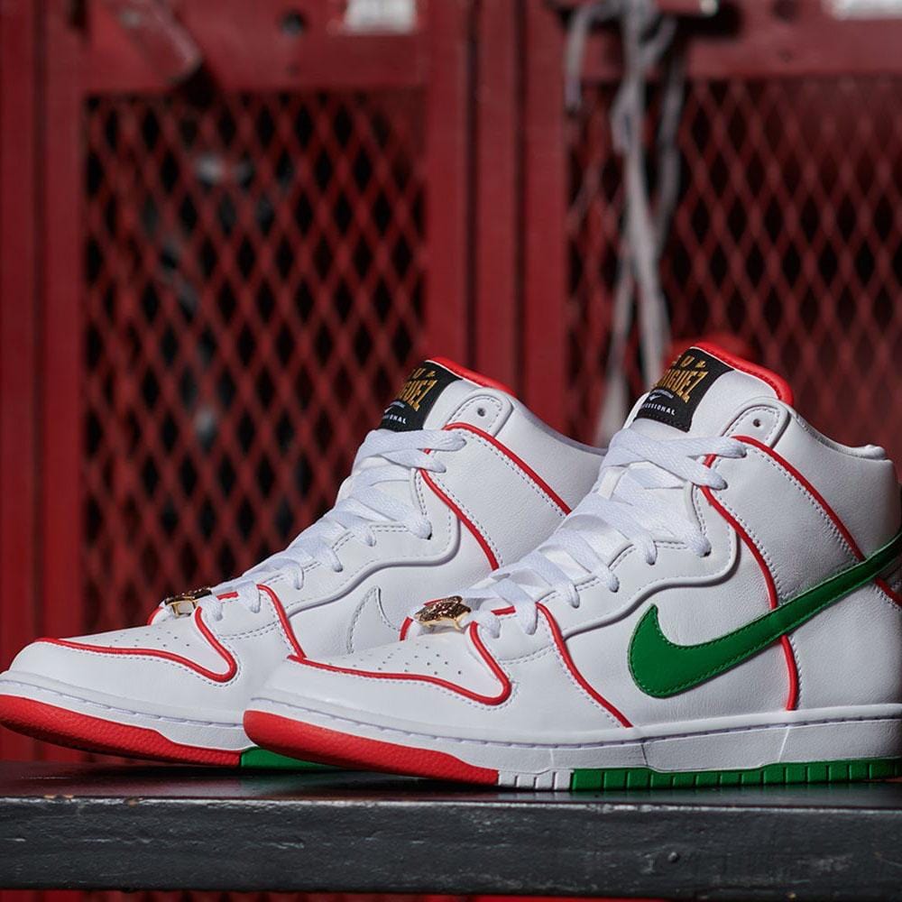 Paul Rodriguez x Dunk High Premium SB 'Boxing' — UK 3 | EU 35.5 | US 3.5 — Alternate View 7