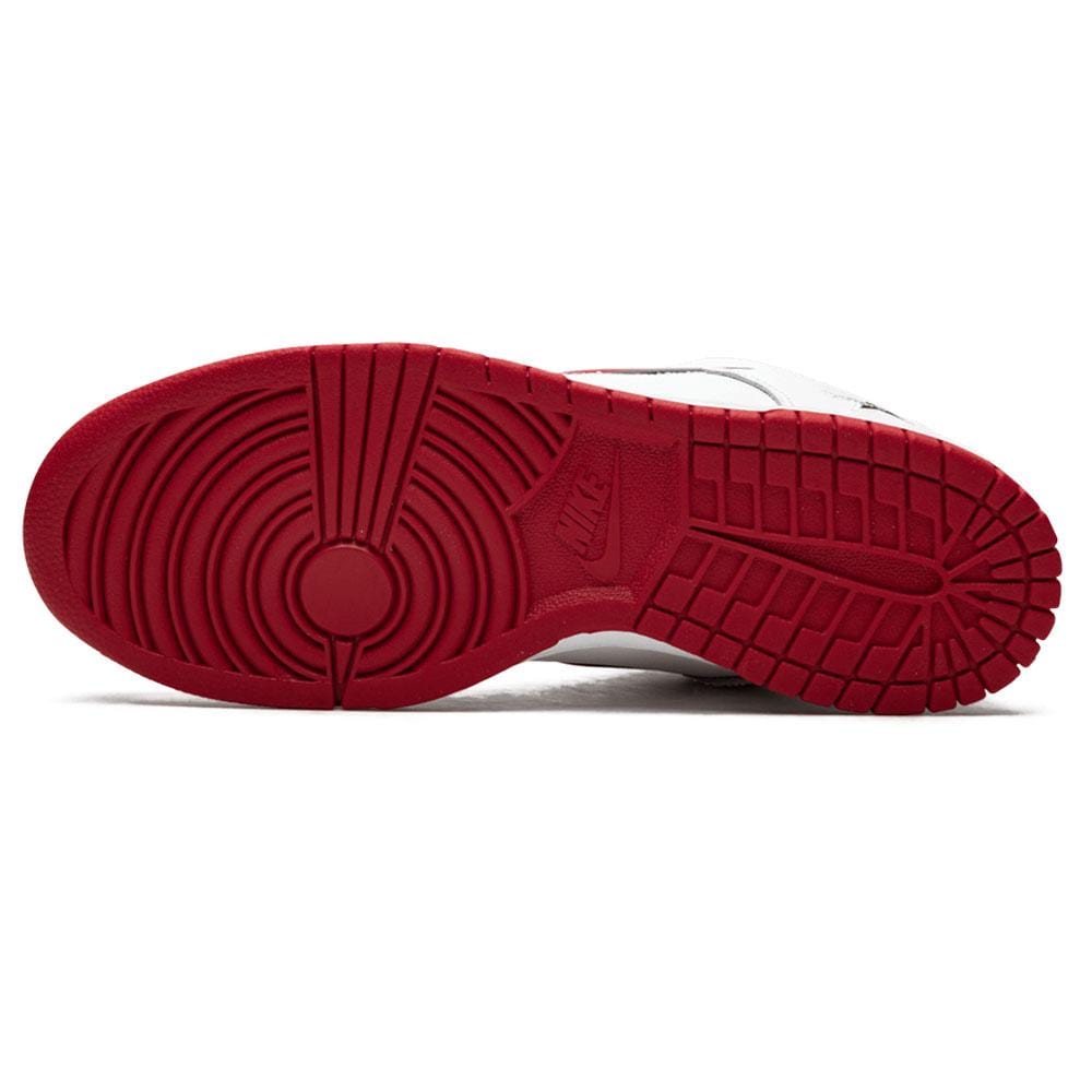 Supreme x Nike SB Dunk Low Red White — UK 3 | EU 35.5 | US 3.5 — Detail View