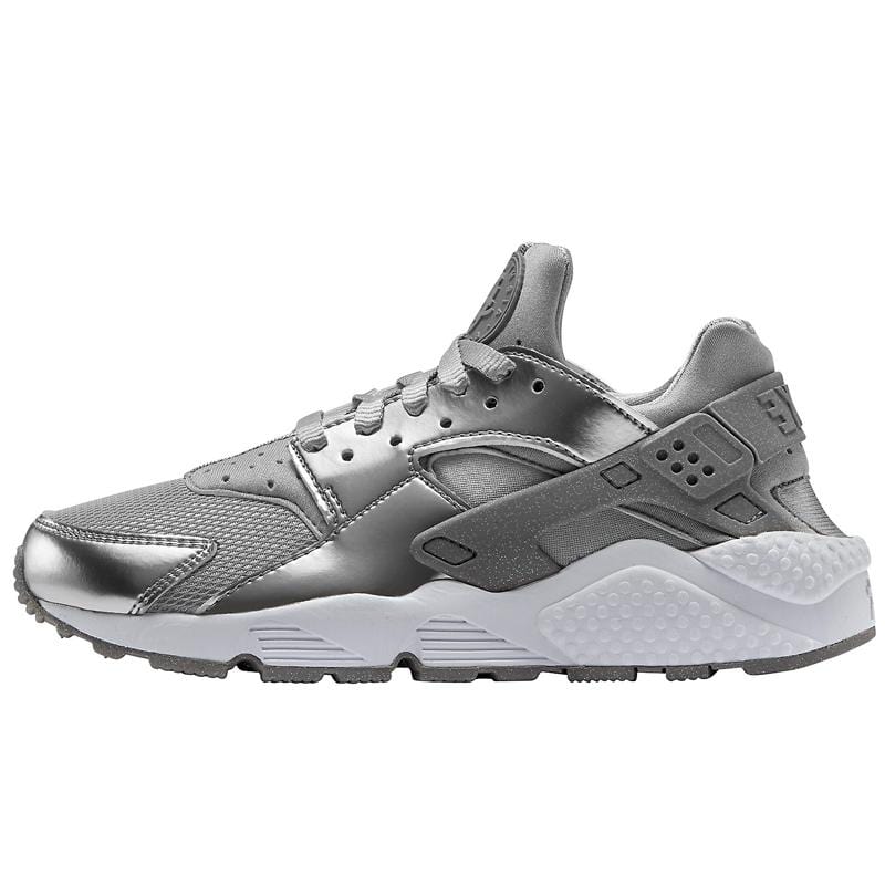 Nike Air Huarache 'Metallic Silver' — UK 3 | EU 35.5 | US 3.5 — Front View