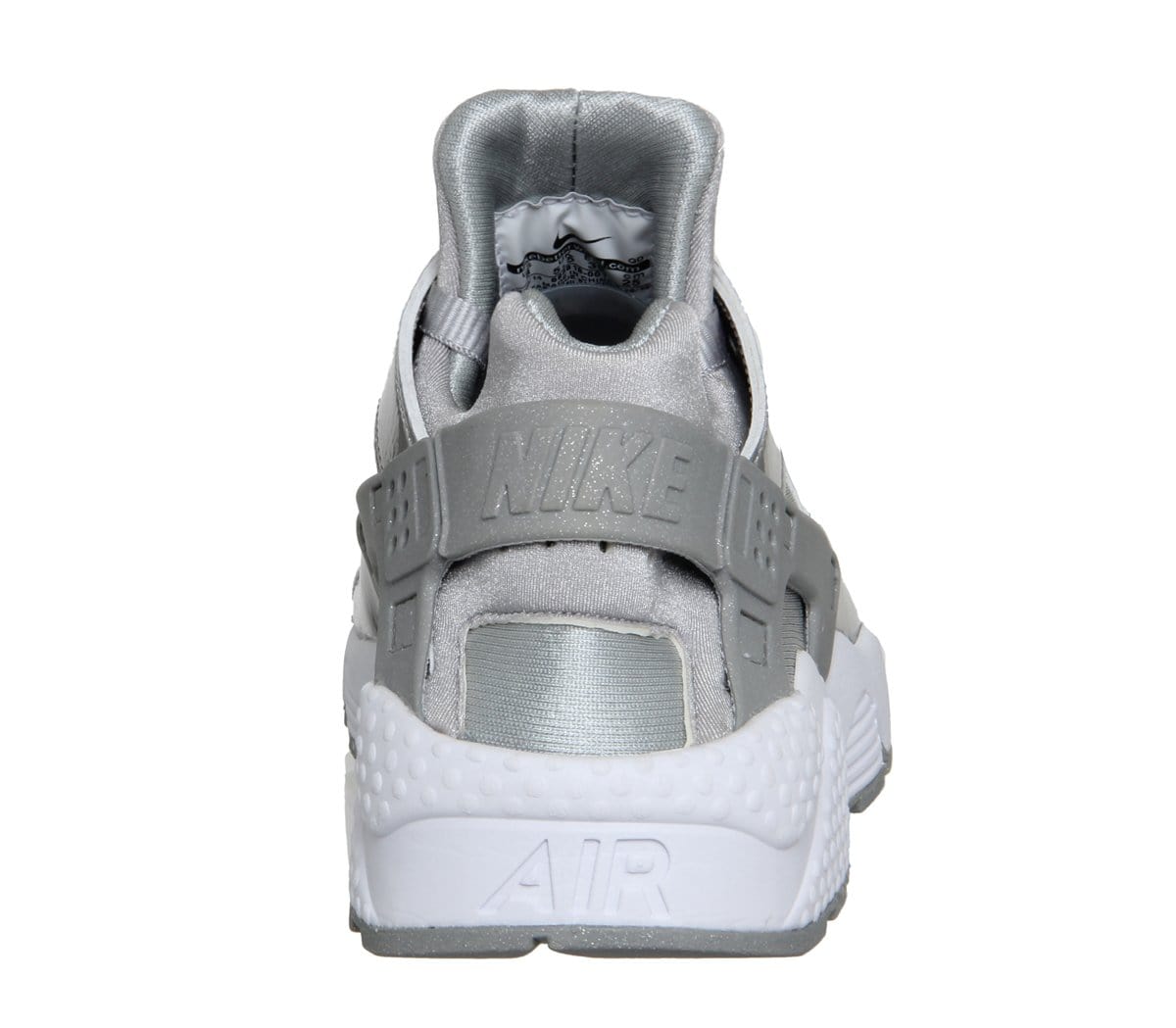 Nike Air Huarache 'Metallic Silver' — UK 3 | EU 35.5 | US 3.5 — Detail View