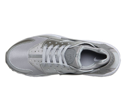 Nike Air Huarache 'Metallic Silver' — UK 3 | EU 35.5 | US 3.5 — Lifestyle View