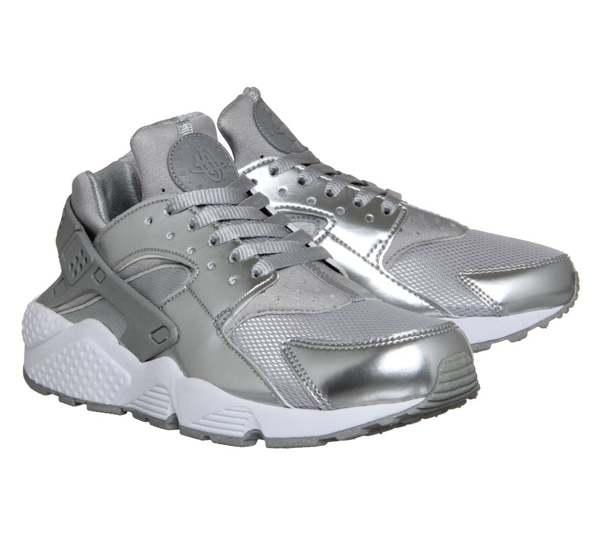 Nike Air Huarache 'Metallic Silver' — UK 3 | EU 35.5 | US 3.5 — Side View