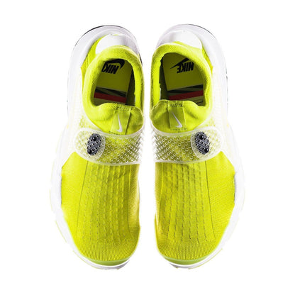Nike Special Project Sock Dart SP Neon Yellow - Summit White — UK 3 | EU 35.5 | US 3.5 — Back View