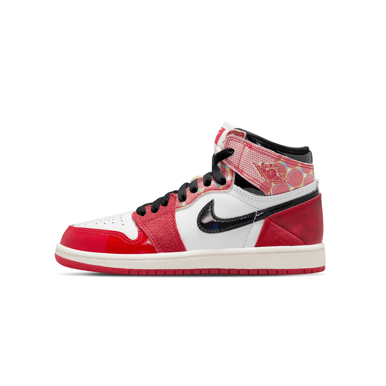 Air Jordan 1 Retro High OG 'Spider-Man: Across the Spider-Verse' PS — UK 10C | EU 27.5 | US 10.5C — Front View