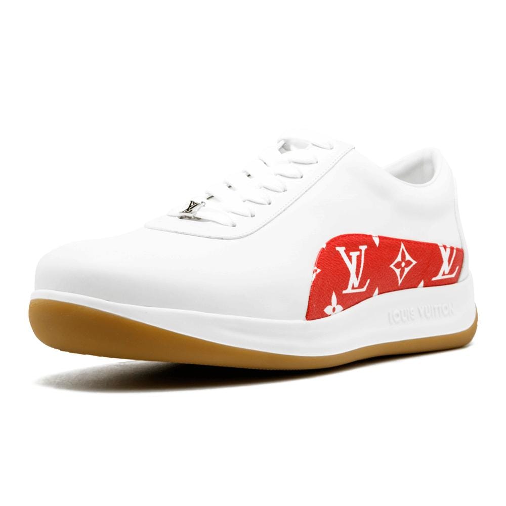 Supreme x Louis Vuitton Sport White Monogram — UK 1 — Top View