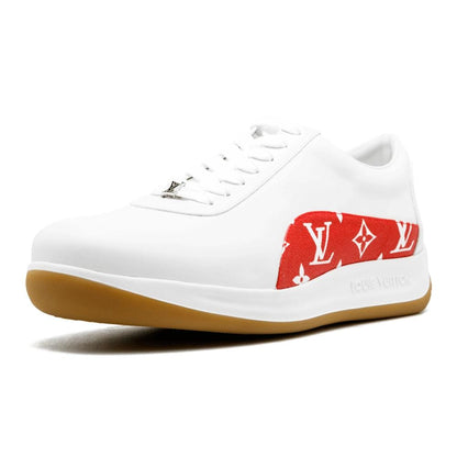 Supreme x Louis Vuitton Sport White Monogram — UK 1 — Top View