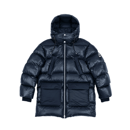Benjart Stealth Puffer 'Navy' — XXS — Front View