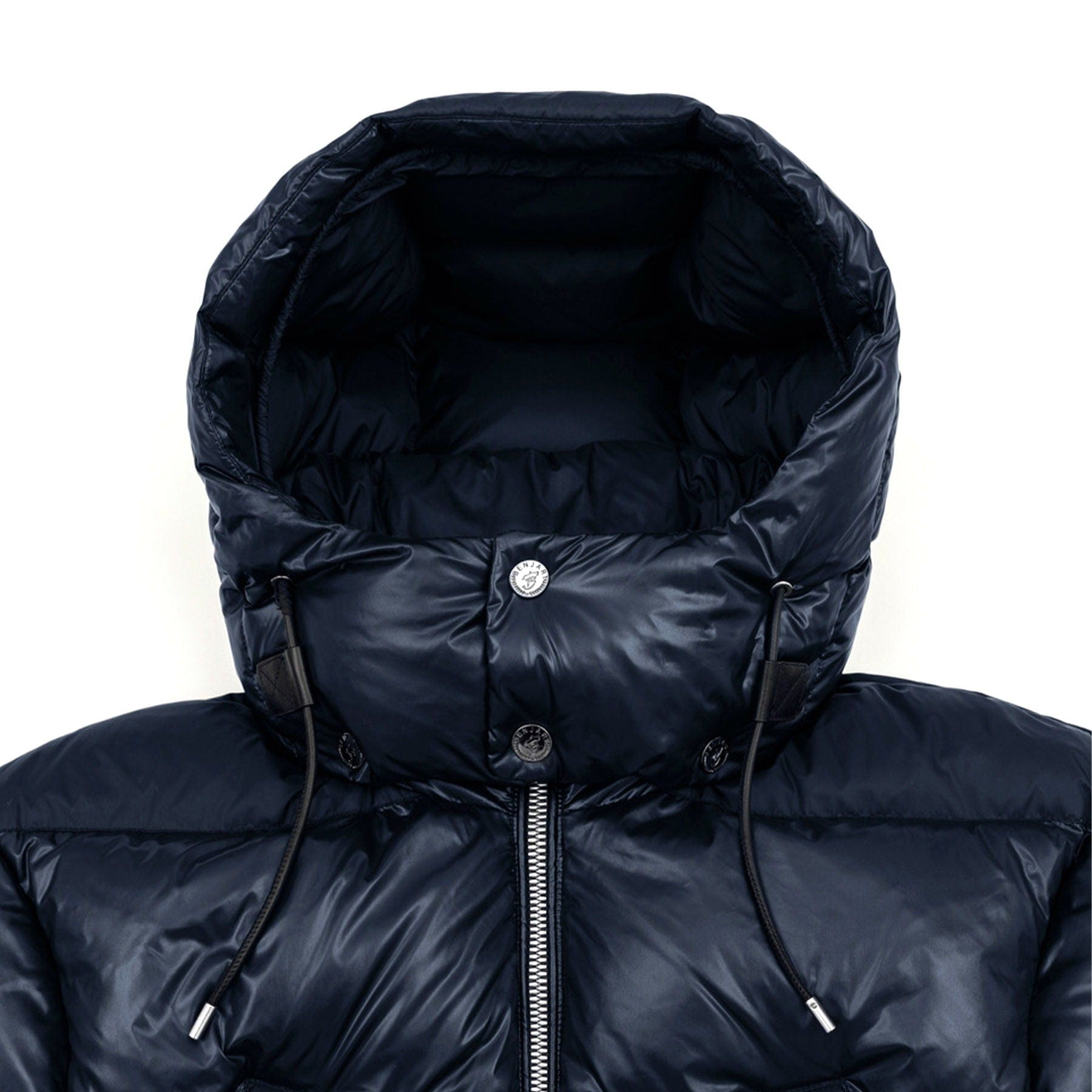 Benjart Stealth Puffer 'Navy' — XXS — Back View