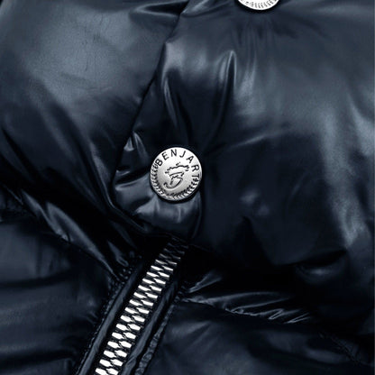 Benjart Stealth Puffer 'Navy' — XXS — Side View