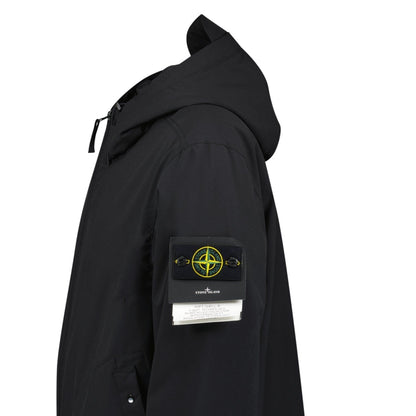Stone Island Soft Shell-R Primaloft Insulation Technology Jacket in Black — XL — Detail View