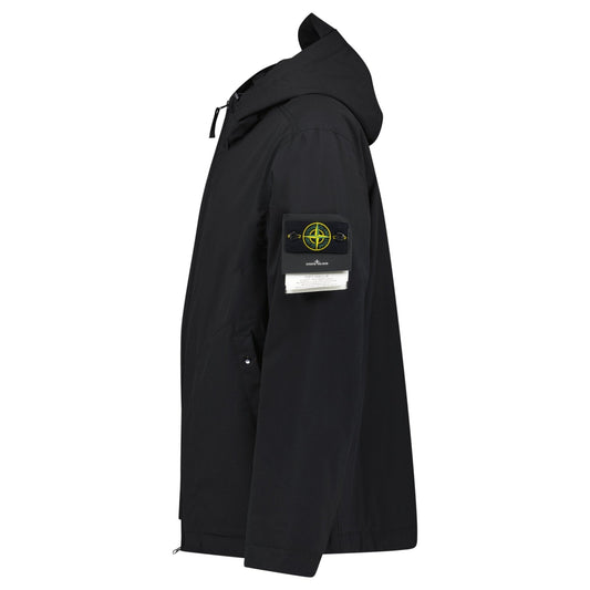 Stone Island Soft Shell-R Primaloft Insulation Technology Jacket in Black — XL — Side View