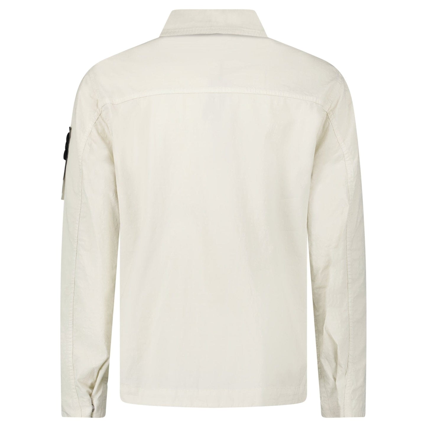 Stone Island Sand Mil-Spec Stretch Ripstop-TC Jacket — S — Back View