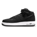 Nike Air Force 1 Mid Stussy 'Black White' — UK 3 | EU 35.5 | US 3.5 — Front View