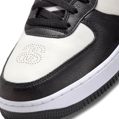 Stussy x Nike Air Force 1 Mid 'Black White' — UK 3 | EU 35.5 | US 3.5 — Lifestyle View