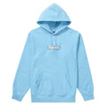 Supreme Bandana Box Logo Hooded Sweatshirt Light Blue — XXS — Front View