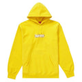 Supreme Bandana Box Logo Hooded Sweatshirt Yellow — XXS — Front View