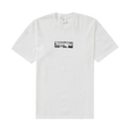 Supreme x Emilio Pucci Box Logo Tee 'White/Black' — XXS — Front View