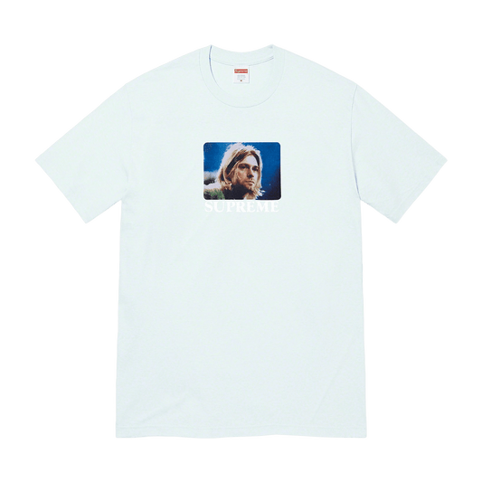 Supreme Kurt Cobain Tee 'Pale Blue' — XXS — Front View