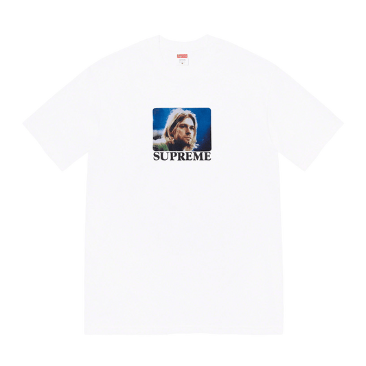 Supreme Kurt Cobain Tee 'White' — XXS — Front View