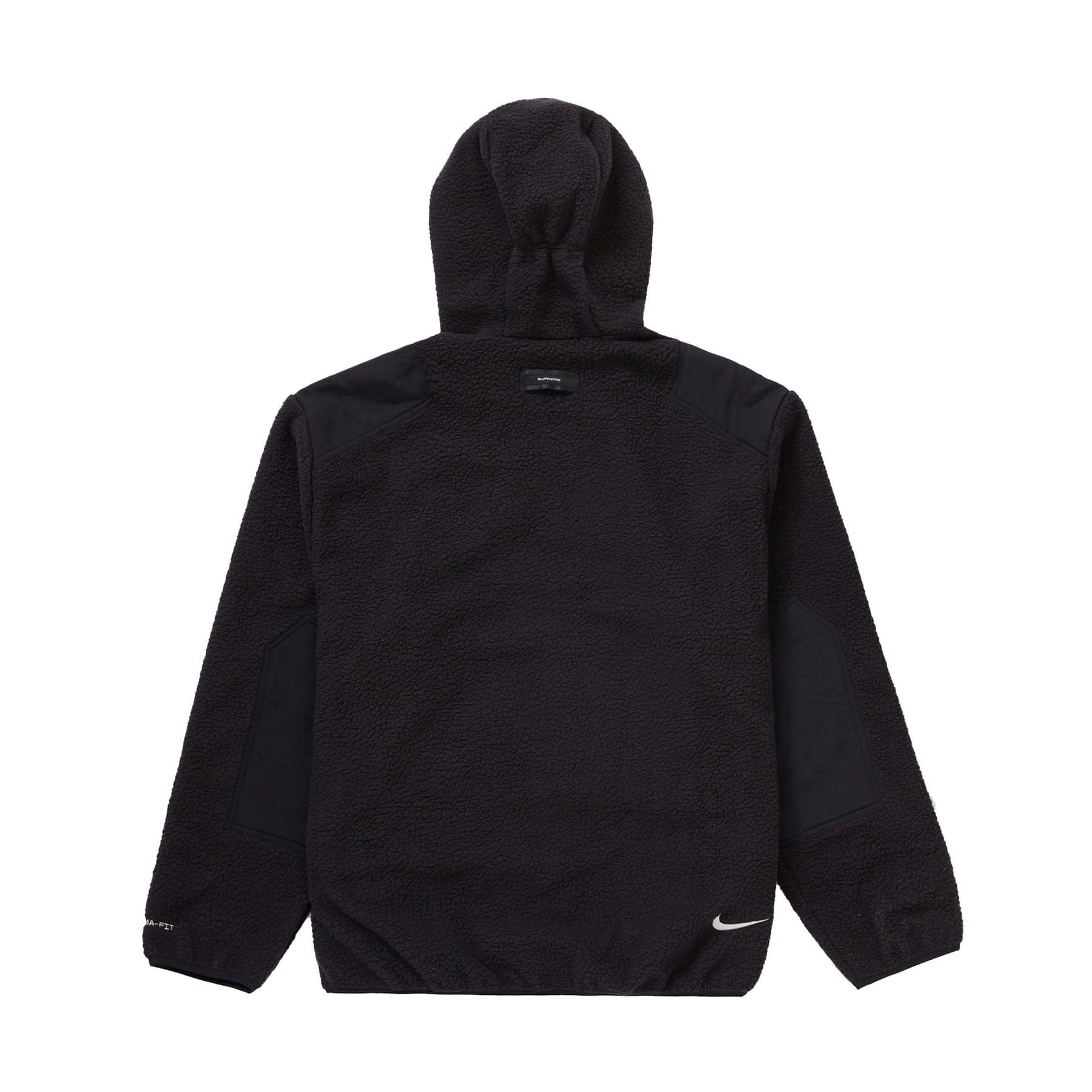 Supreme x Nike ACG Fleece Pullover 'Black' — XXS — Side View