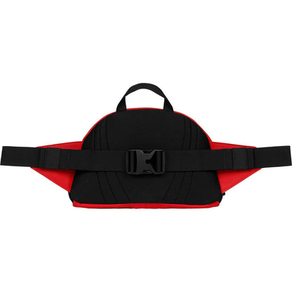 Supreme-The North Face Leather Roo II Lumbar Pack - Red — Back View