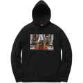 Supreme Scarface Friend Hooded Sweatshirt - Black — XXS — Front View