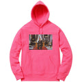 Supreme Scarface Friend Hooded Sweatshirt - Magenta — XXS — Front View