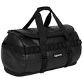 Supreme-The North Face Leather Base Camp Duffel - Black — Front View