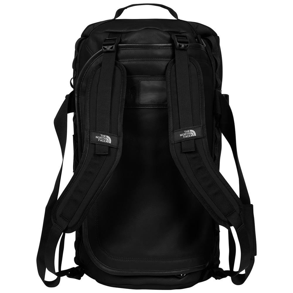 Supreme-The North Face Leather Base Camp Duffel - Black — Side View