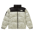 Supreme The North Face Paper Print Nuptse Jacket — XXS — Front View