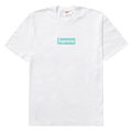 Supreme Tiffany & Co. Box Logo Tee 'White' — XXS — Front View