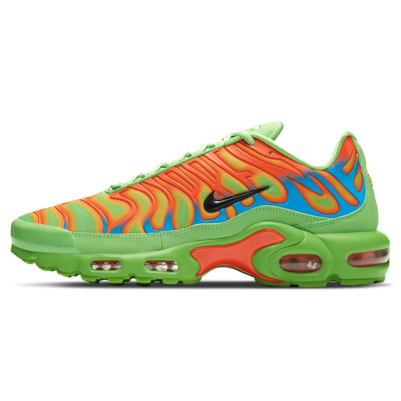 Nike Air Max Plus x Supreme TN 'Mean Green' — UK 3 | EU 35.5 | US 3.5 — Front View