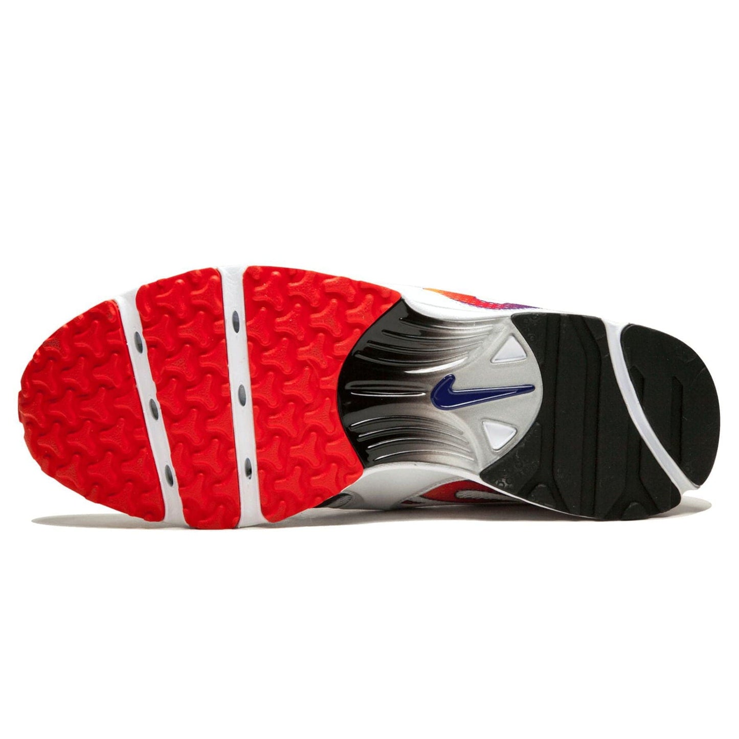 Supreme x Nike Zoom Streak Spectrum Plus 'Habanero Red' — UK 3 | EU 35.5 | US 3.5 — Top View