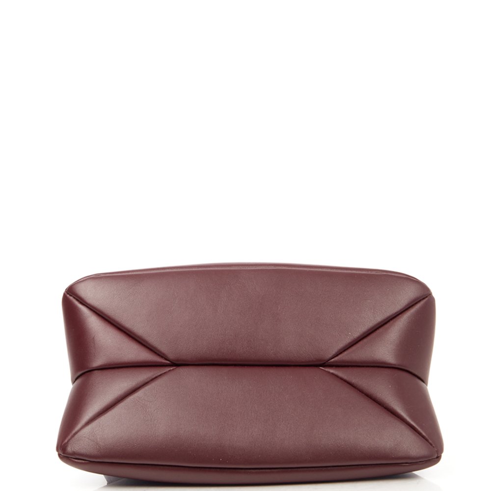 Chloe Shoulder Bag Juana Chain Bag in Plum Purple, Calfskin Leather — Alternate View 12