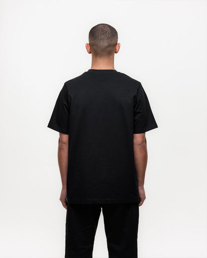 Magiri St. Tropez Printed T-Shirt 'Black' — Black — Size S — Detail View