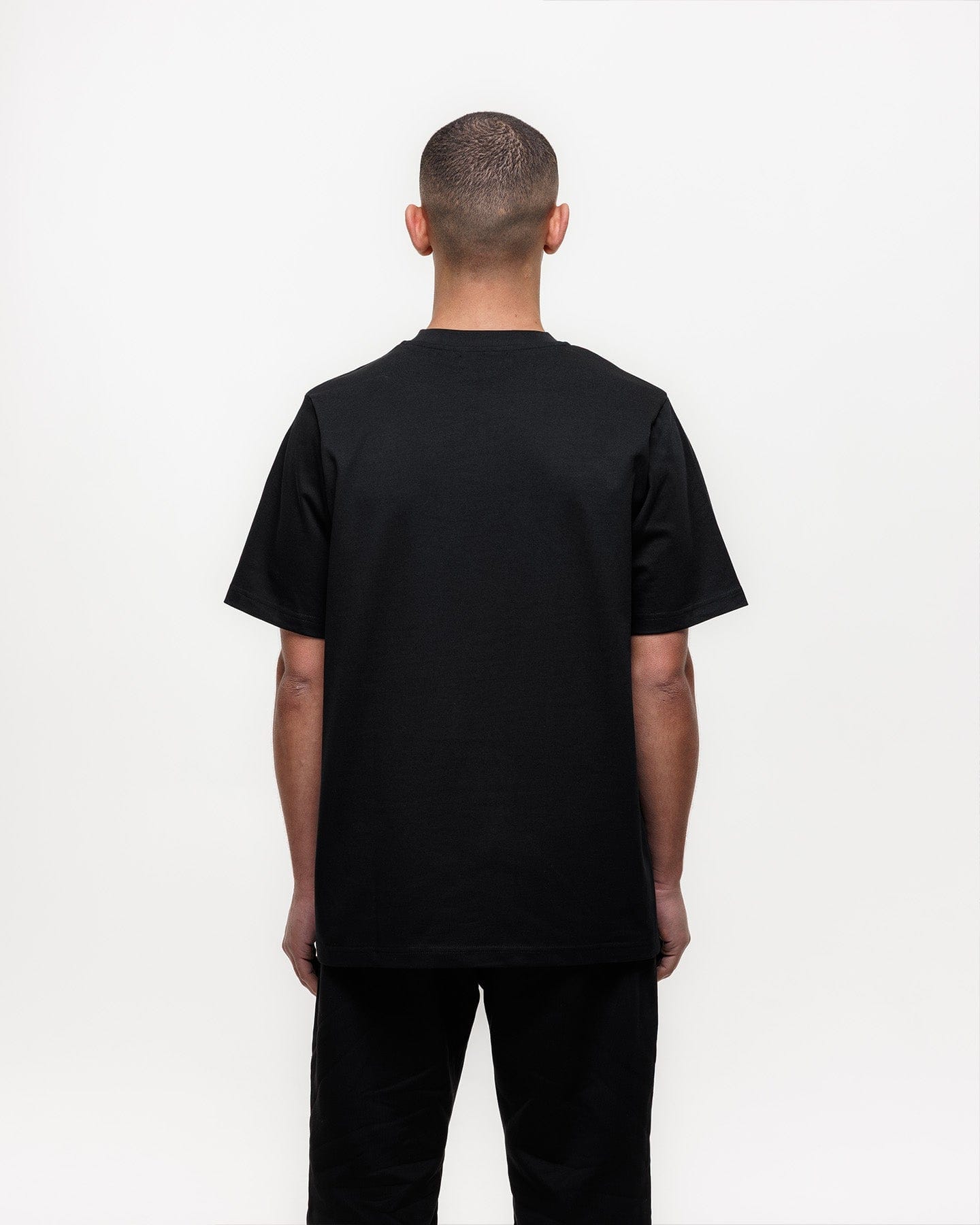 Magiri Seine River Printed T-Shirt 'Black' — Black — Size S — Detail View