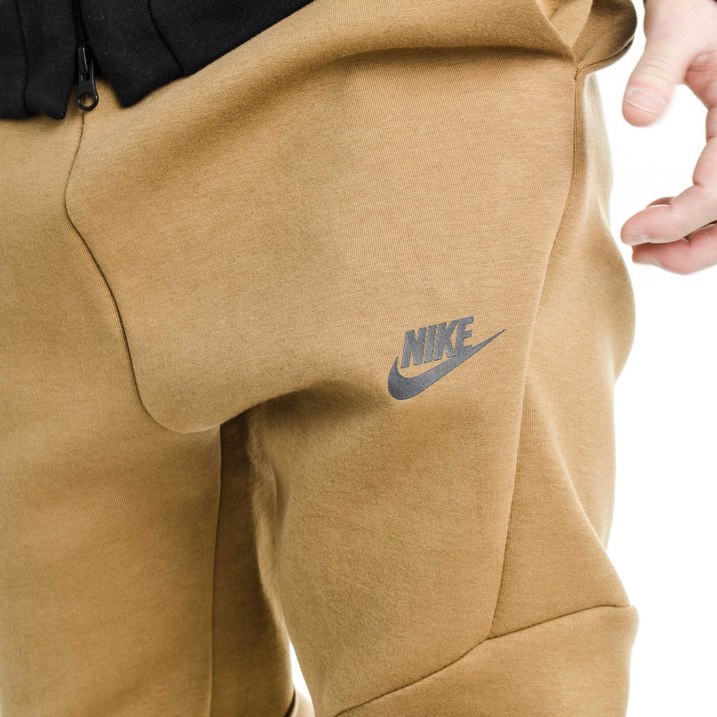 NIKE TECH FLEECE CROPPED PANTS - Golden Beige-Khaki — XXS — Alternate View 8