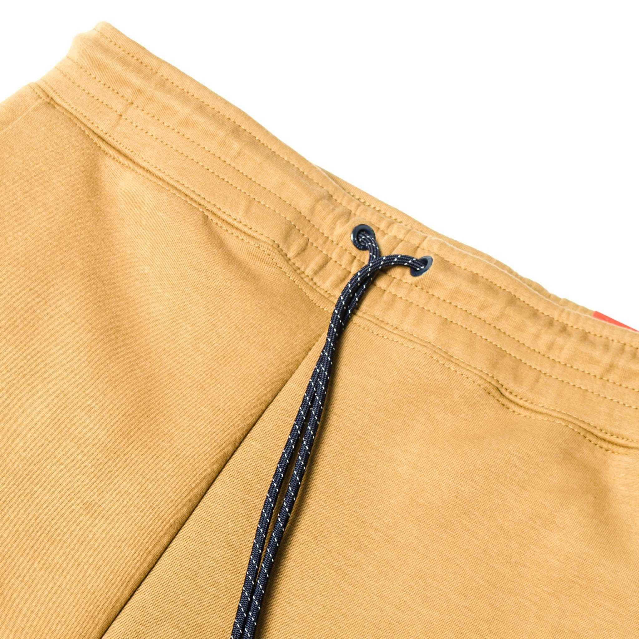 NIKE TECH FLEECE CROPPED PANTS - Golden Beige-Khaki — XXS — Side View
