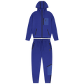 Trapstar Irongate T Fleece Zip Tracksuit-Dazzling Blue — XXS — Front View