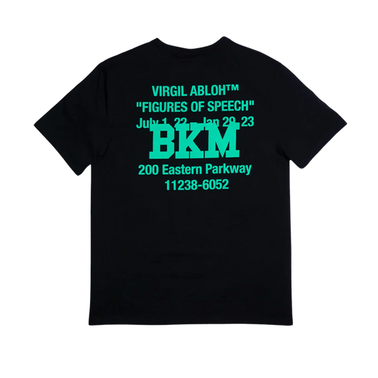 Virgil Abloh x Disney x Brooklyn Museum Mickey Mouse Tee 'Black' — XXS — Front View