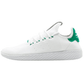 Pharrell Williams x adidas Originals Tennis HU White-Green — UK 3.5 | EU 36 | US 4 — Front View
